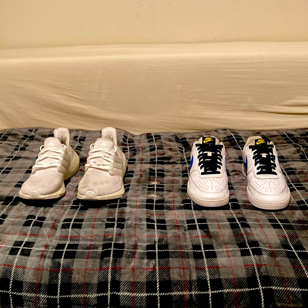 UltraBoost’s+Nike Court Vision+ 2 AF1 lace metal tag
